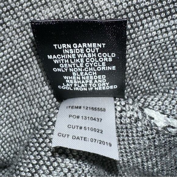 Torrid Snakeskin Print Grey Sweater Knit Trapeze Dress Size 2X - Picture 8 of 16